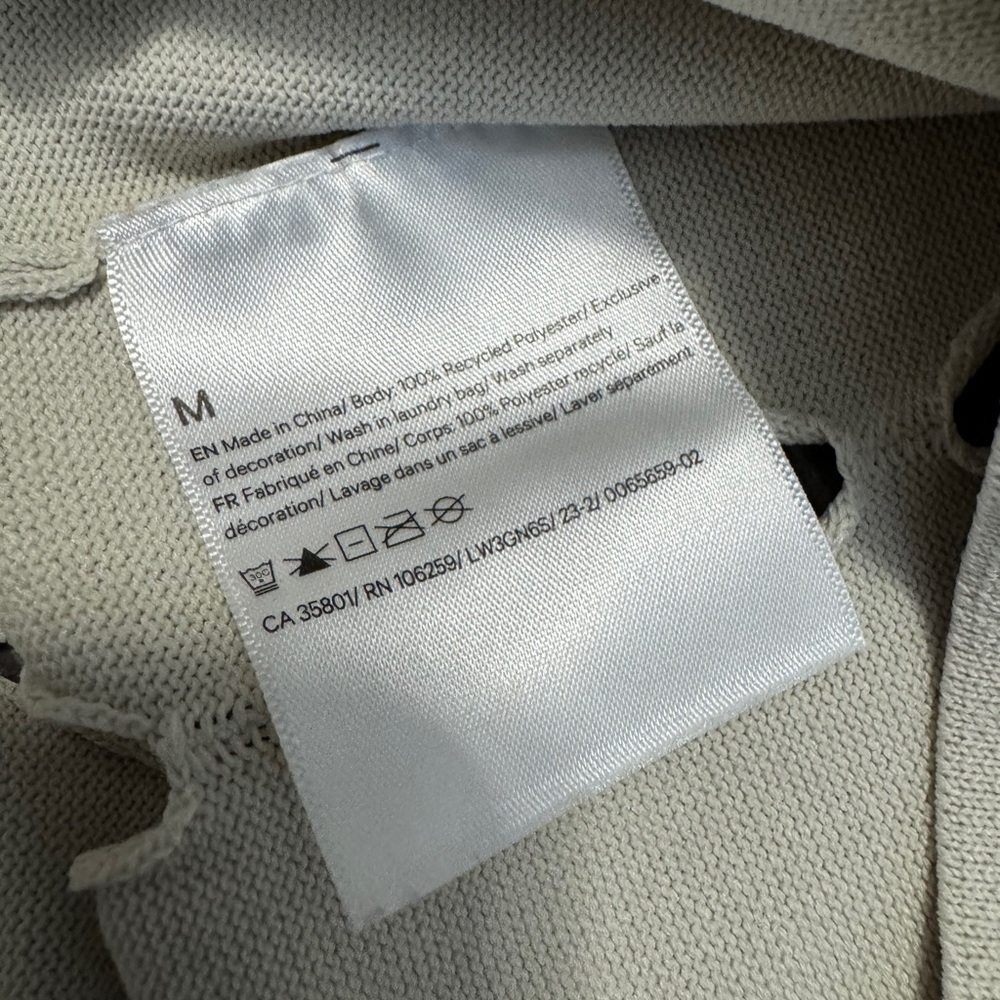 Lululemon Open-Hole Mesh Knit Pullover in Bone - Picture 7 of 7